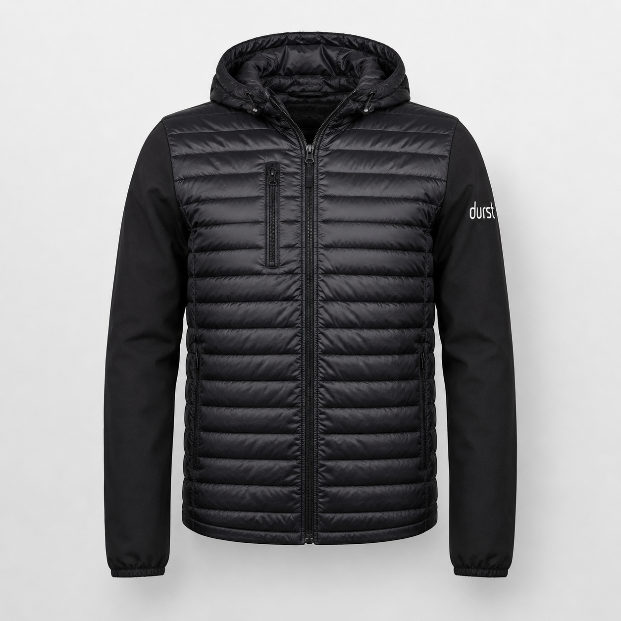 Hooded Crossover Jacket