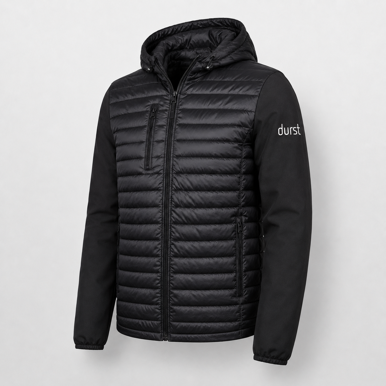 Hooded Crossover Jacket