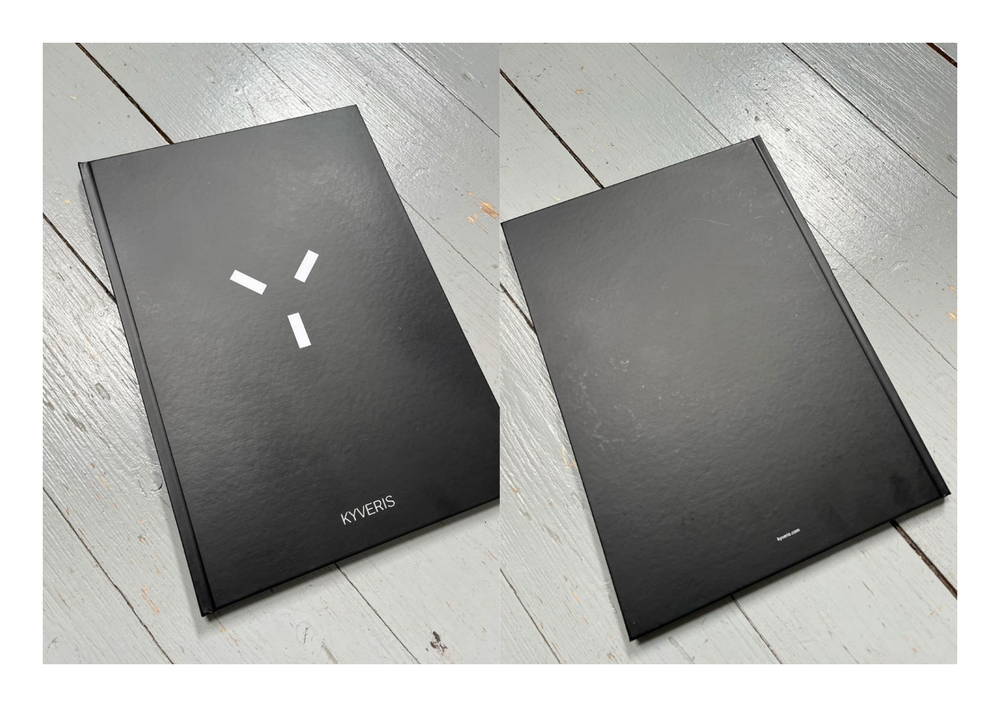 KYVERIS Notizbuch - Cover