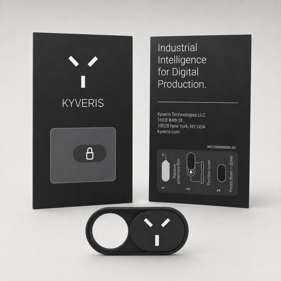 KYVERIS Webcam-Cover - Produktansicht